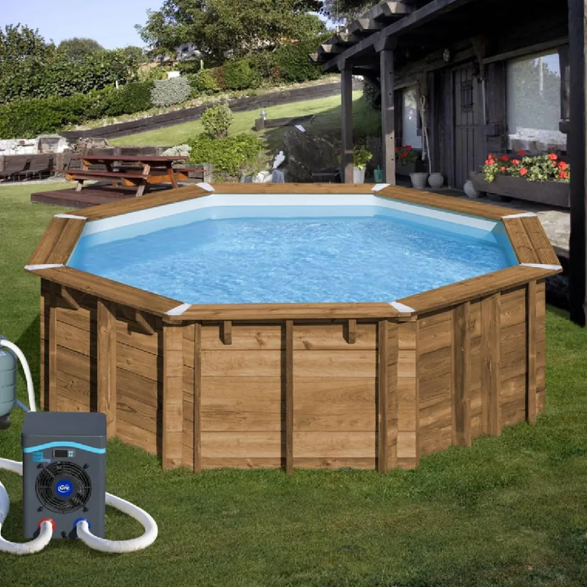 Bomba de calor mini para piscinas de hasta 40m³