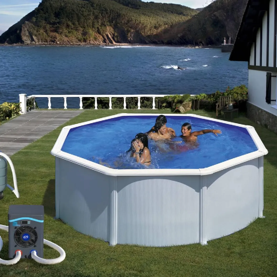 Bomba de calor mini para piscinas de hasta 30m³