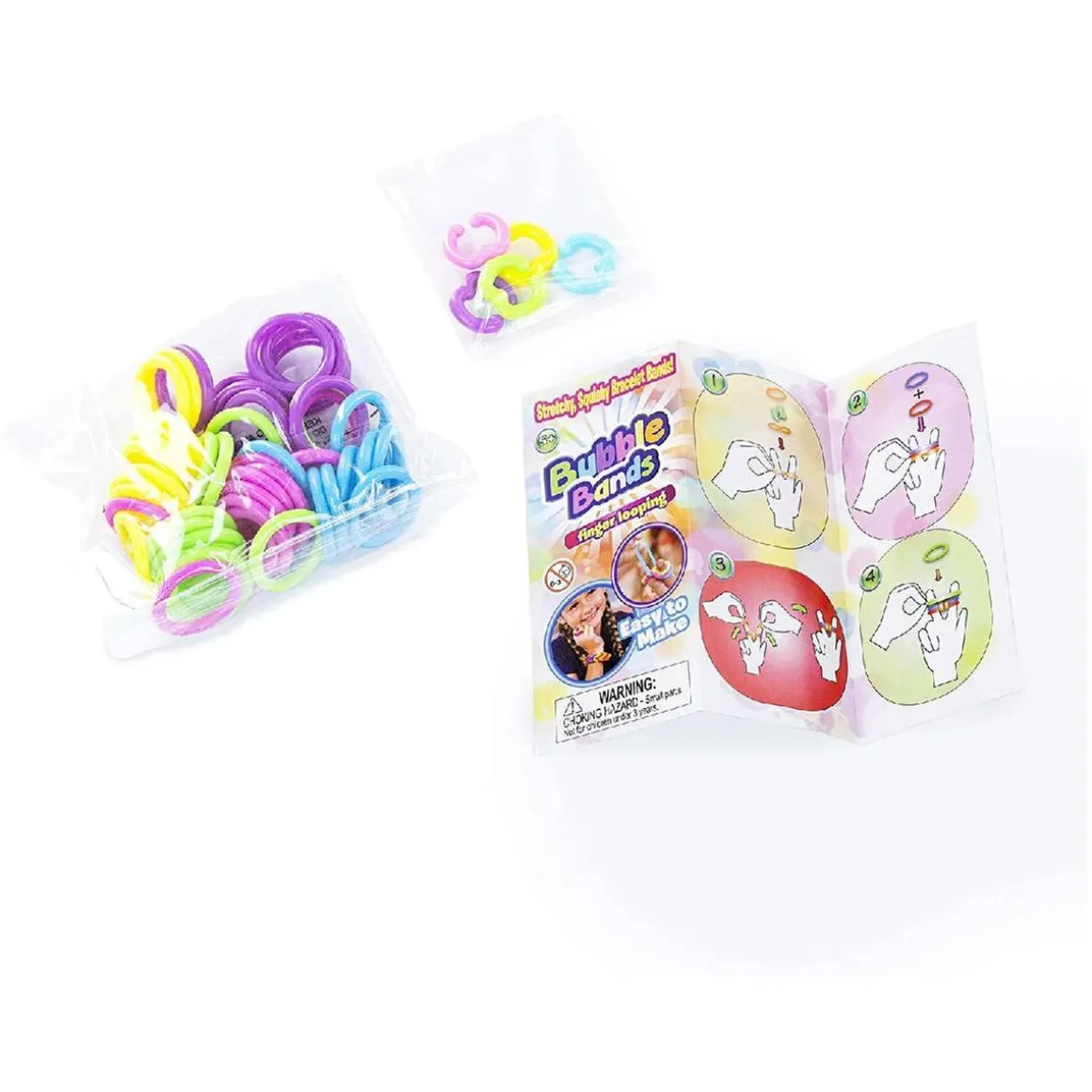 Bubble Bands - 50 Bandas elásticas para pulseras