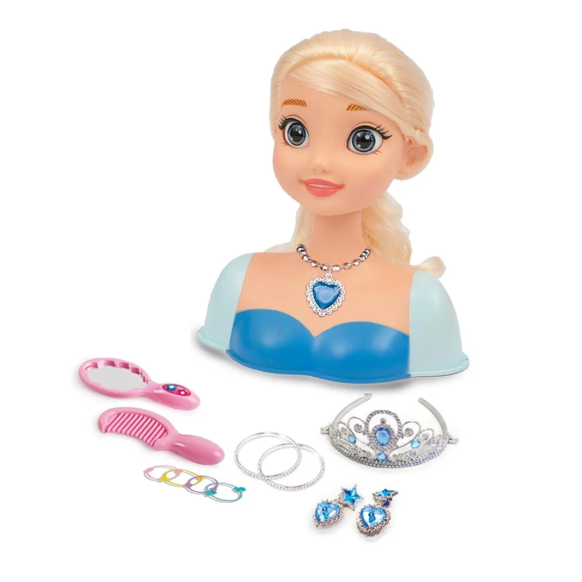 Busto de princesa con accesorios (varios modelos)