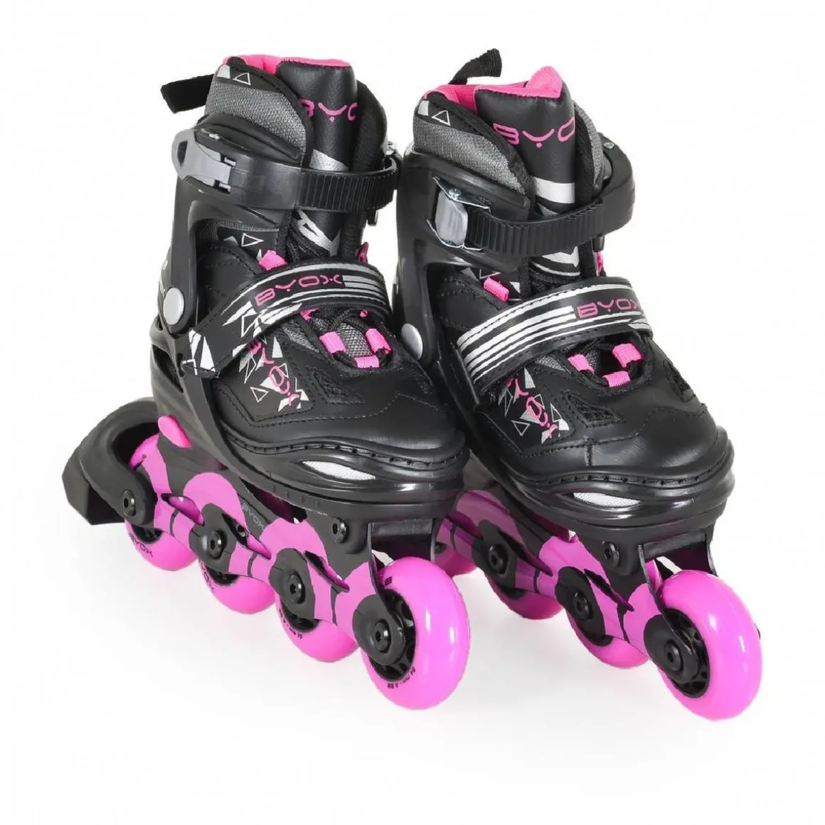 Byox - Patines en línea Dazzle Rosa 30-33