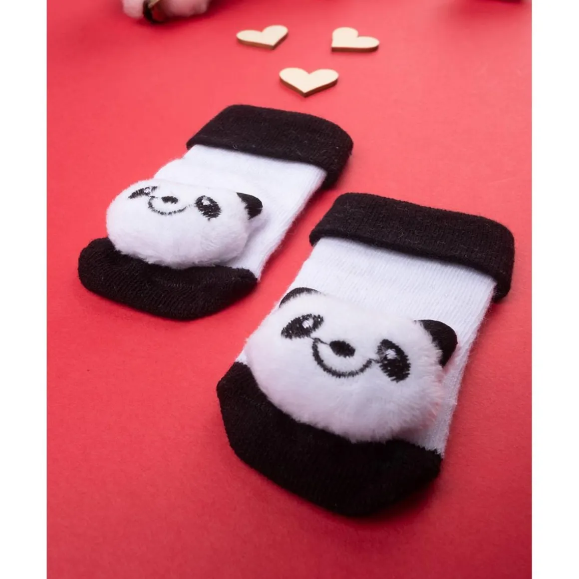 Calcetines Sonajero Bebé "Panda"
