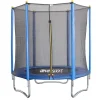 Cama elástica 182 cm con red