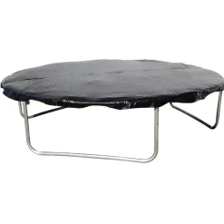 Cama elástica exterior de 305 cm con red, escalera y refuerzo de protección