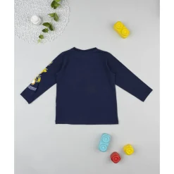 Camiseta azul oscuro de niño Pokémon