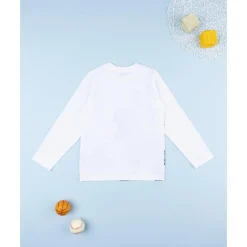 Camiseta blanca Dino niño