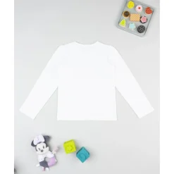 Camiseta niña blanca Minnie