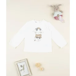Camiseta niña conejito