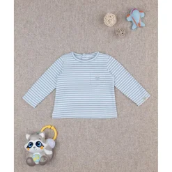 Camiseta niño azul