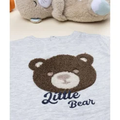 Camiseta niño gris osito