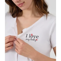 Camisón para parto i love my baby