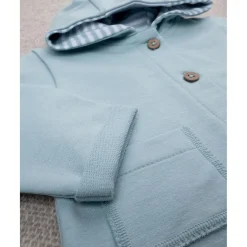 Cardigan niño azul