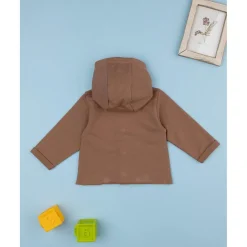 Cardigan niño marrón