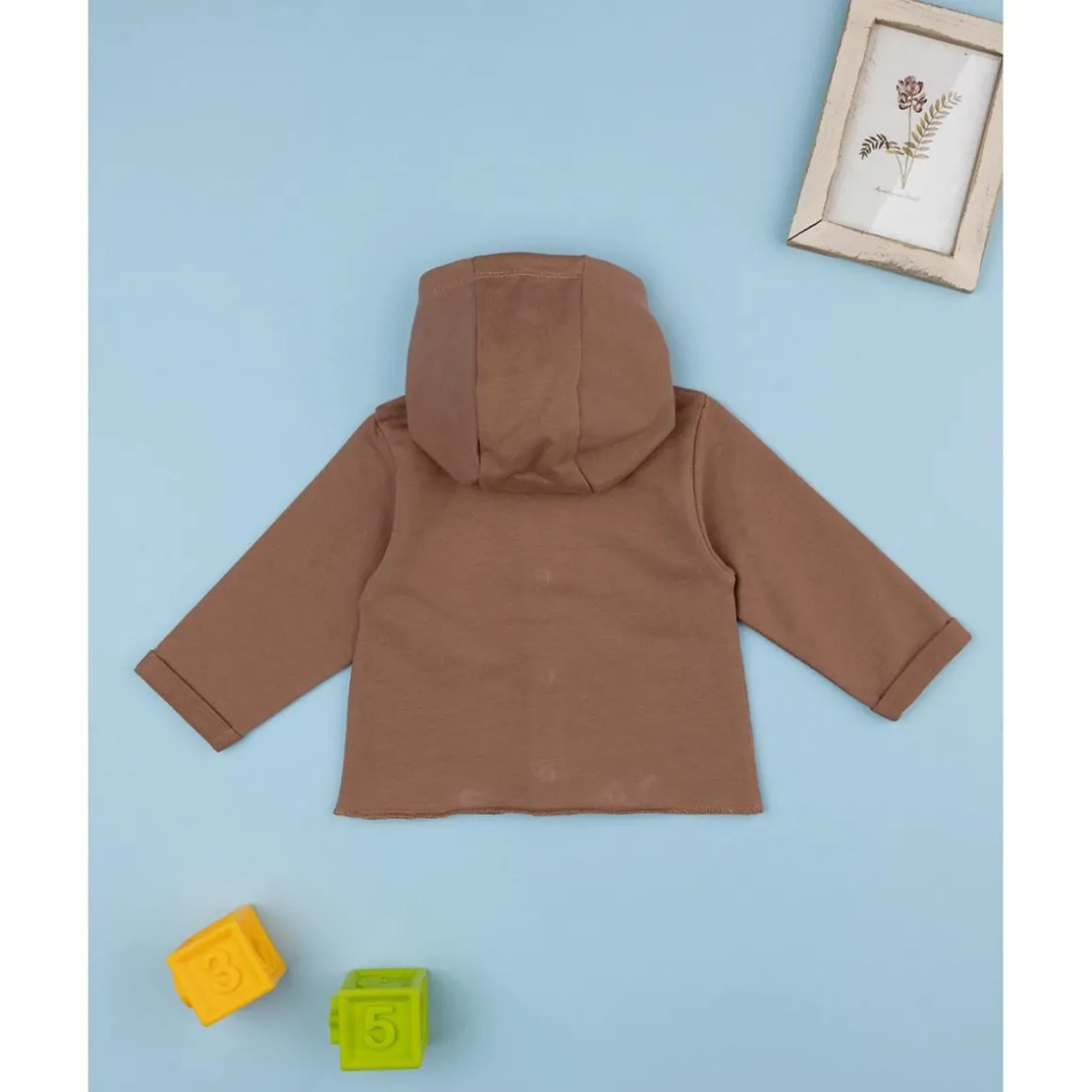 Cardigan niño marrón