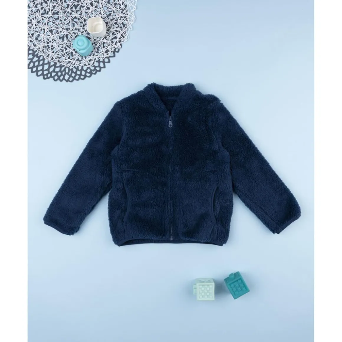 Cardigan vestidor azul unisex