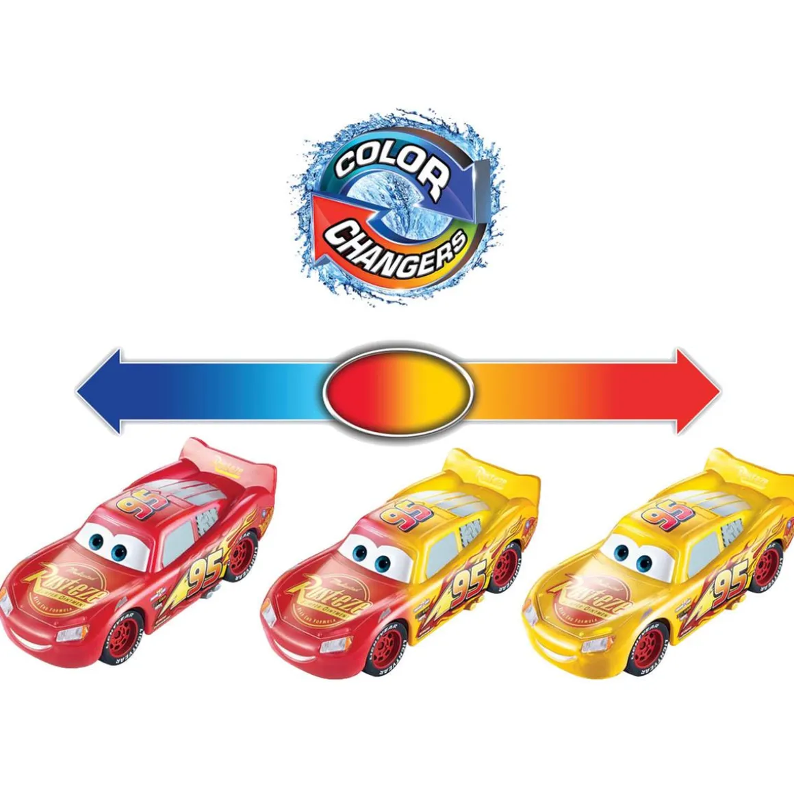 Cars - Vehículo Color Changers (varios modelos)