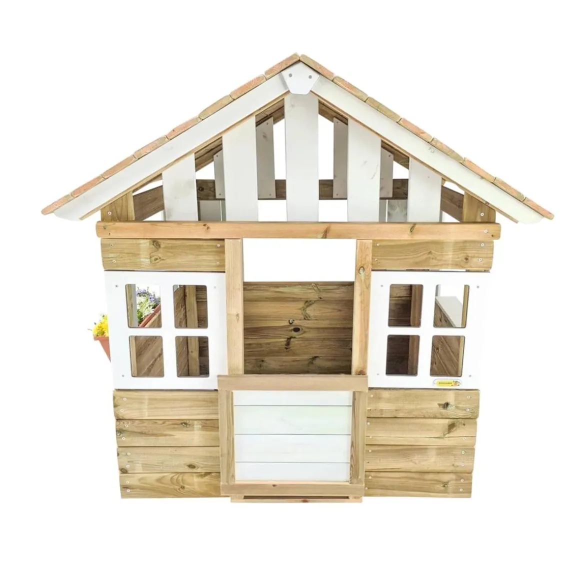 Casita de madera Lollipop Blanca