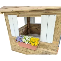 Casita de madera Lollipop Blanca