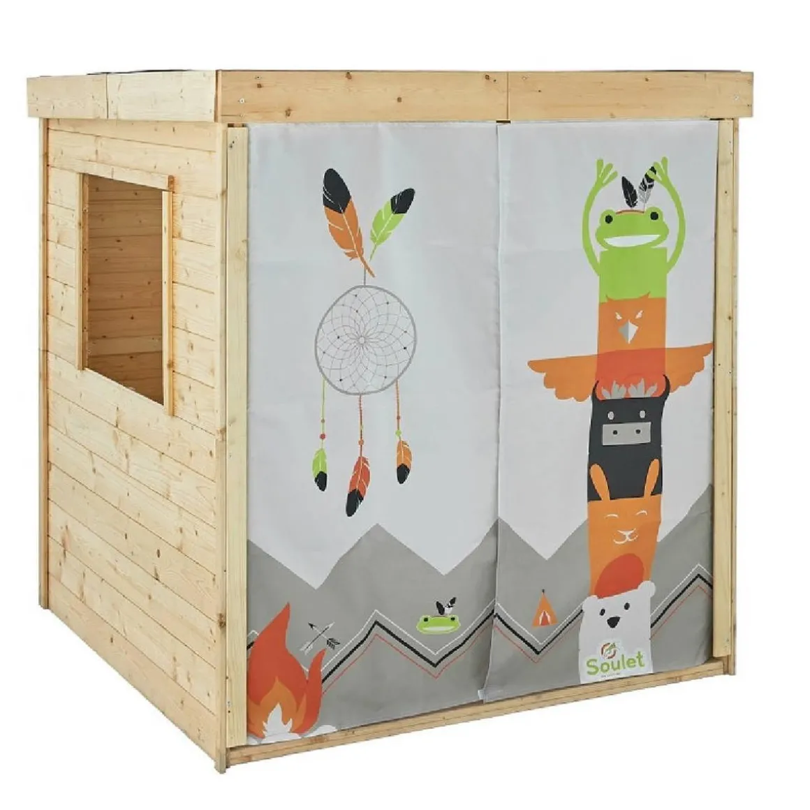 Casita infantil de madera India