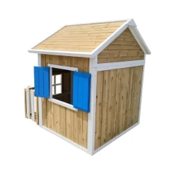 Casita infantil Olden de madera Azul