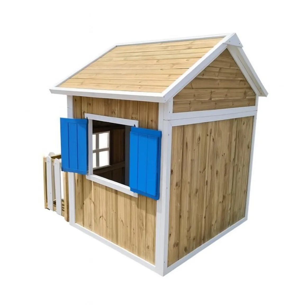 Casita infantil Olden de madera Azul