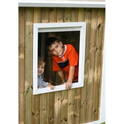 Casita infantil Olden de madera Verde