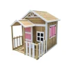 Casita infantil Olden de madera Rosa