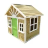 Casita infantil Visby de madera Verde