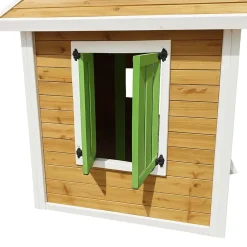 Casita infantil Visby de madera Verde