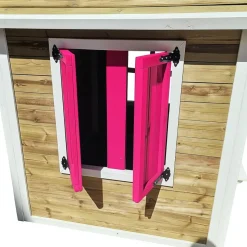Casita infantil Visby de madera Rosa