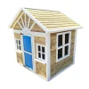 Casita infantil Visby de madera Azul
