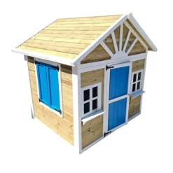 Casita infantil Visby de madera Azul