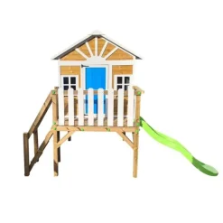 Casita Visby elevada 90 cm Azul