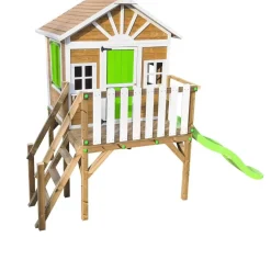 Casita Visby elevada 90 cm Verde
