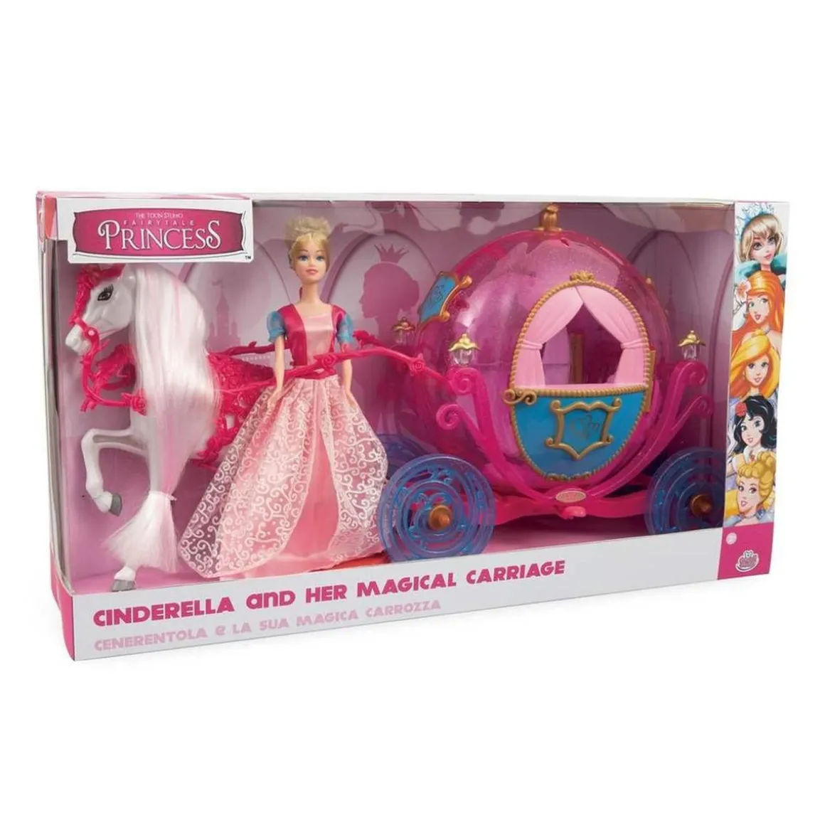 Cenicienta y su carruaje mágico