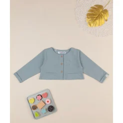 Chaqueta niña verde