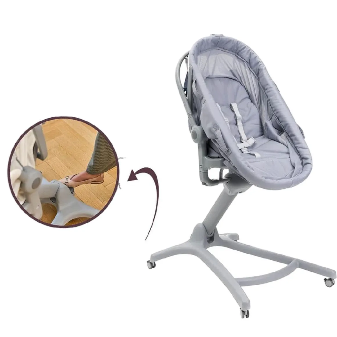 Chicco - Baby Hug Pro 5 en 1 Earl Grey