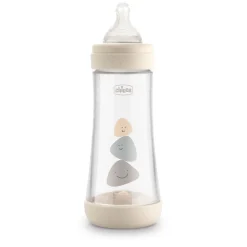 Chicco - Biberón de flujo rápido 300 ml neutro