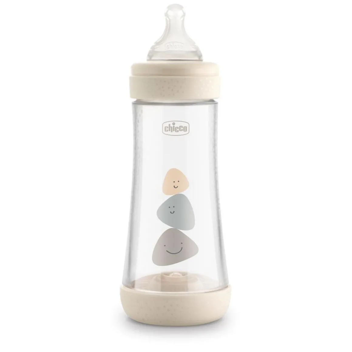 Chicco - Biberón de flujo rápido 300 ml neutro