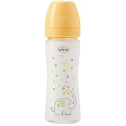 Chicco - Biberón Perfect Easy 240ml - Amarillo