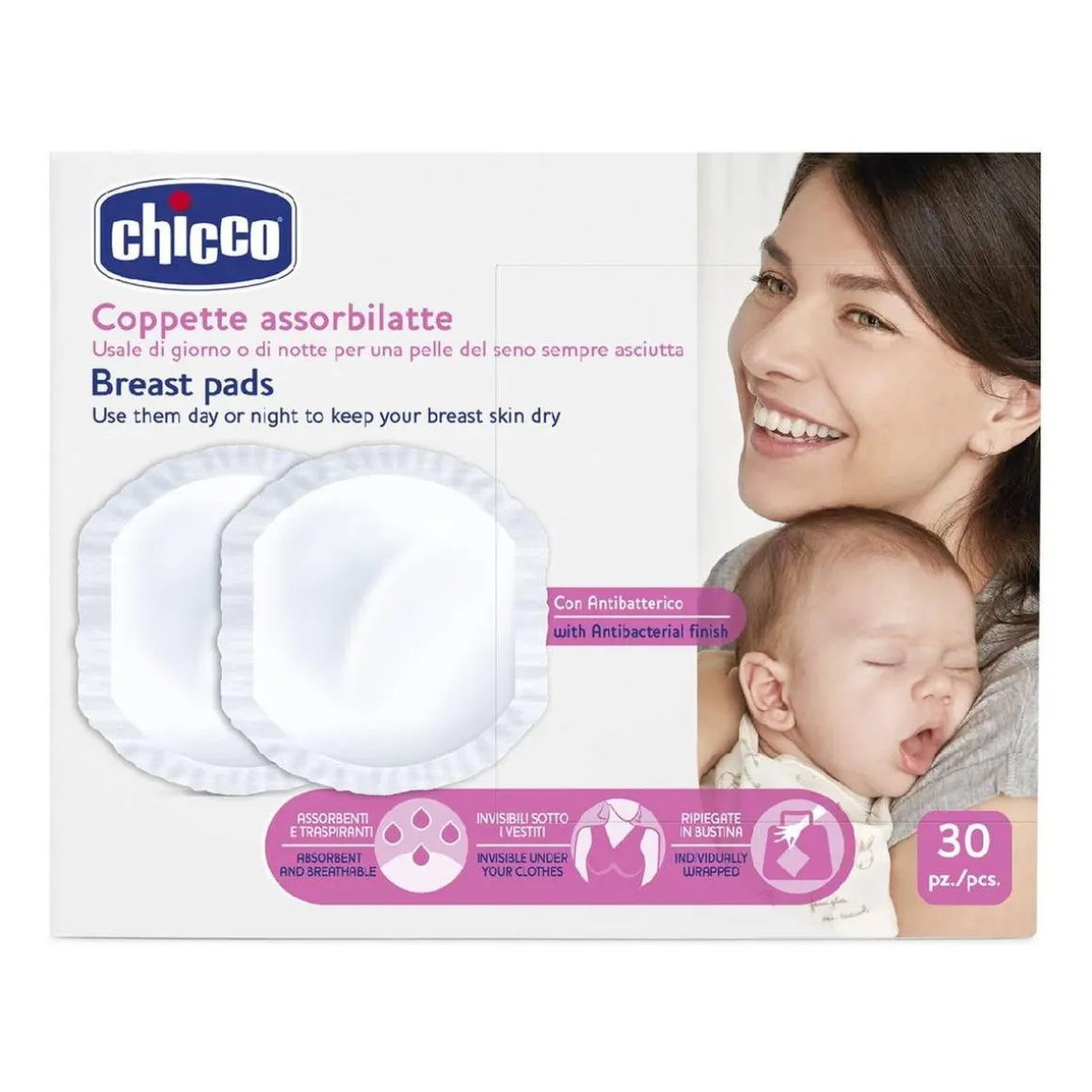 Chicco - Discos de lactancia