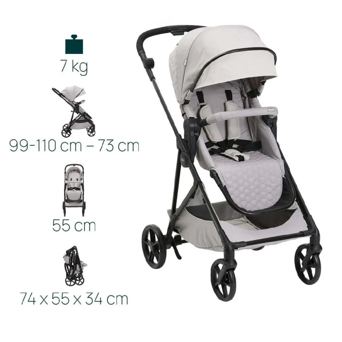 Chicco - Duo Seety Florence beige