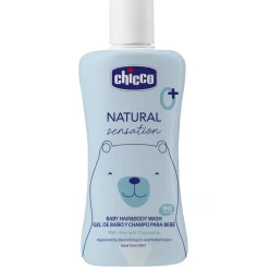 Chicco - Gel y champú 2 en 1 Natural Sensation 200 ml