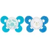 Chicco - Pack 2 Chupetes Physio Comfort silicona 6-16M Azul