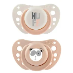 Chicco - Pack 2 chupetes Physio Air 2-6M - Rosa
