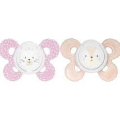 Chicco - Pack 2 Chupetes Physio Comfort silicona 6-16M Rosa