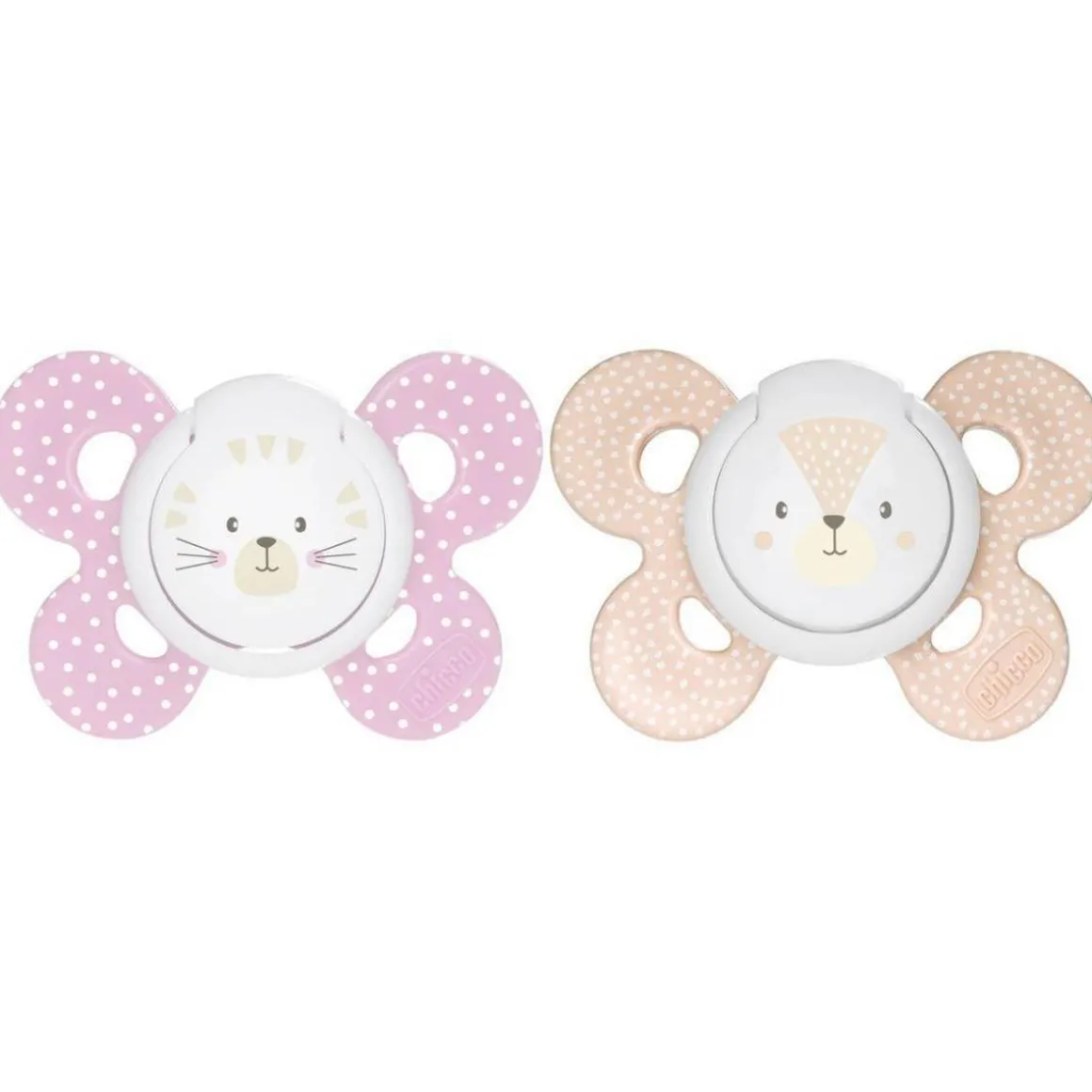 Chicco - Pack 2 Chupetes Physio Comfort silicona 6-16M Rosa