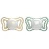 Chicco - Pack 2 chupetes Physio Light Glow 2-6M
