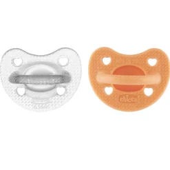 Chicco - Pack 2 chupetes PhysioForma Luxe 6-16M - Naranja