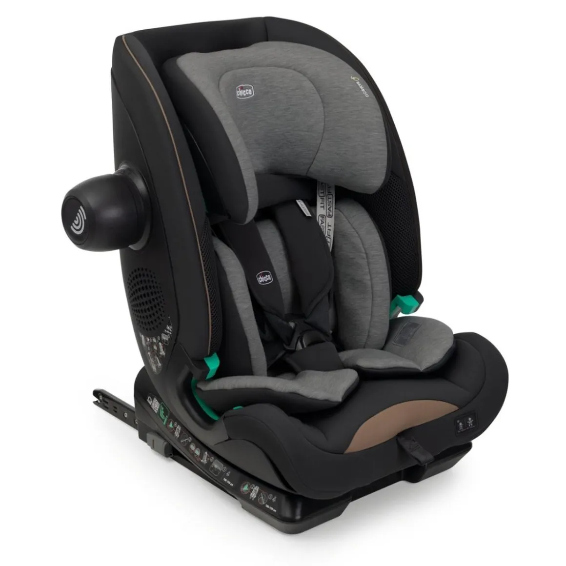 Chicco - Silla de coche Seat&Go i-Size posh negro (76-150cm)